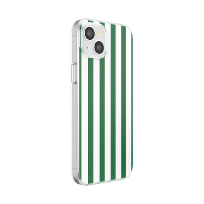 Club Stripe Green  — iPhone 15 Plus MagSafe Case - US 20340