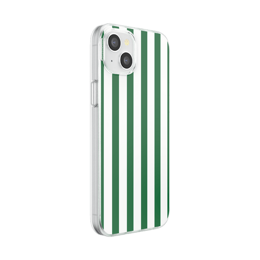 Club Stripe Green  — iPhone 15 Plus MagSafe Case - US 20340