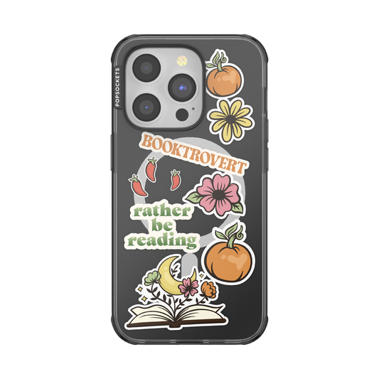 Cozy Booktrovert — iPhone 14 Pro MagSafe Case - US 81249