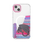 Curled Up With A Good Book  — iPhone 14 Plus MagSafe Case - US 66889