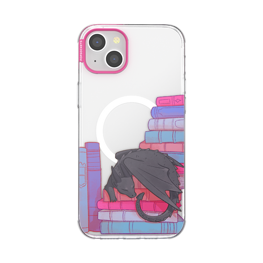 Curled Up With A Good Book  — iPhone 14 Plus MagSafe Case - US 66889