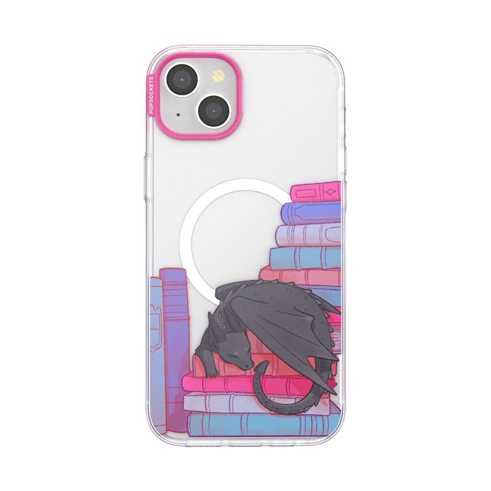 Curled Up With A Good Book  — iPhone 15 Plus MagSafe Case - US 80111