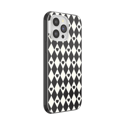 Harlequin Hearts Black — iPhone 14 Pro Max MagSafe Case - US 97730