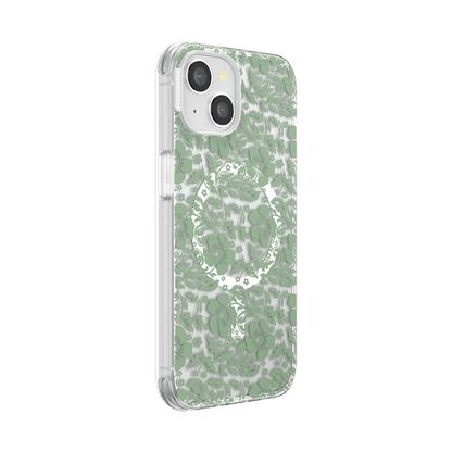 Lace Eucalyptus  — iPhone 14 MagSafe Case - US 68091