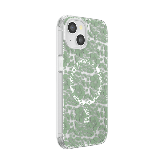 Lace Eucalyptus  — iPhone 14 MagSafe Case - US 68091