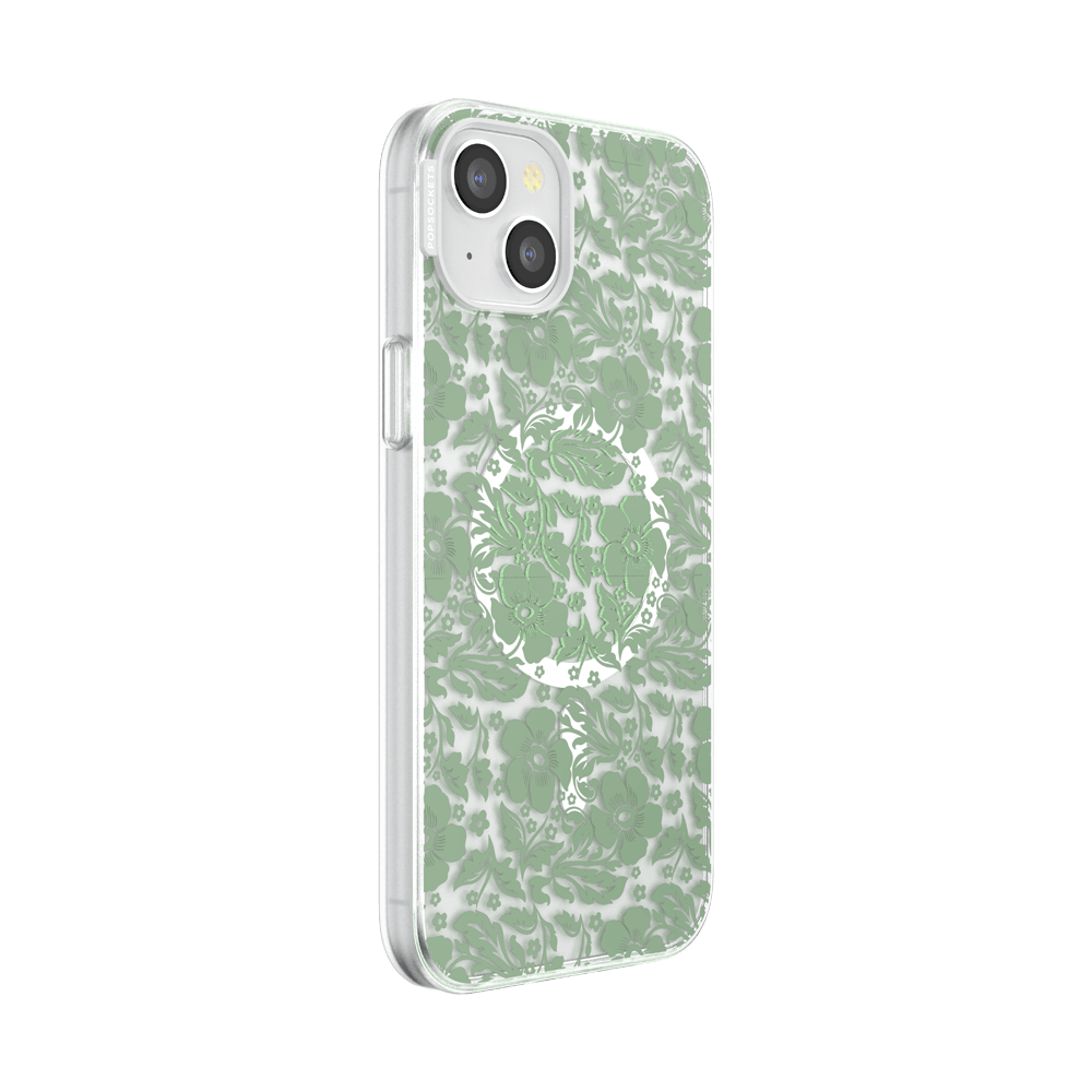 Lace Eucalyptus  — iPhone 15 Plus MagSafe Case - US 82932