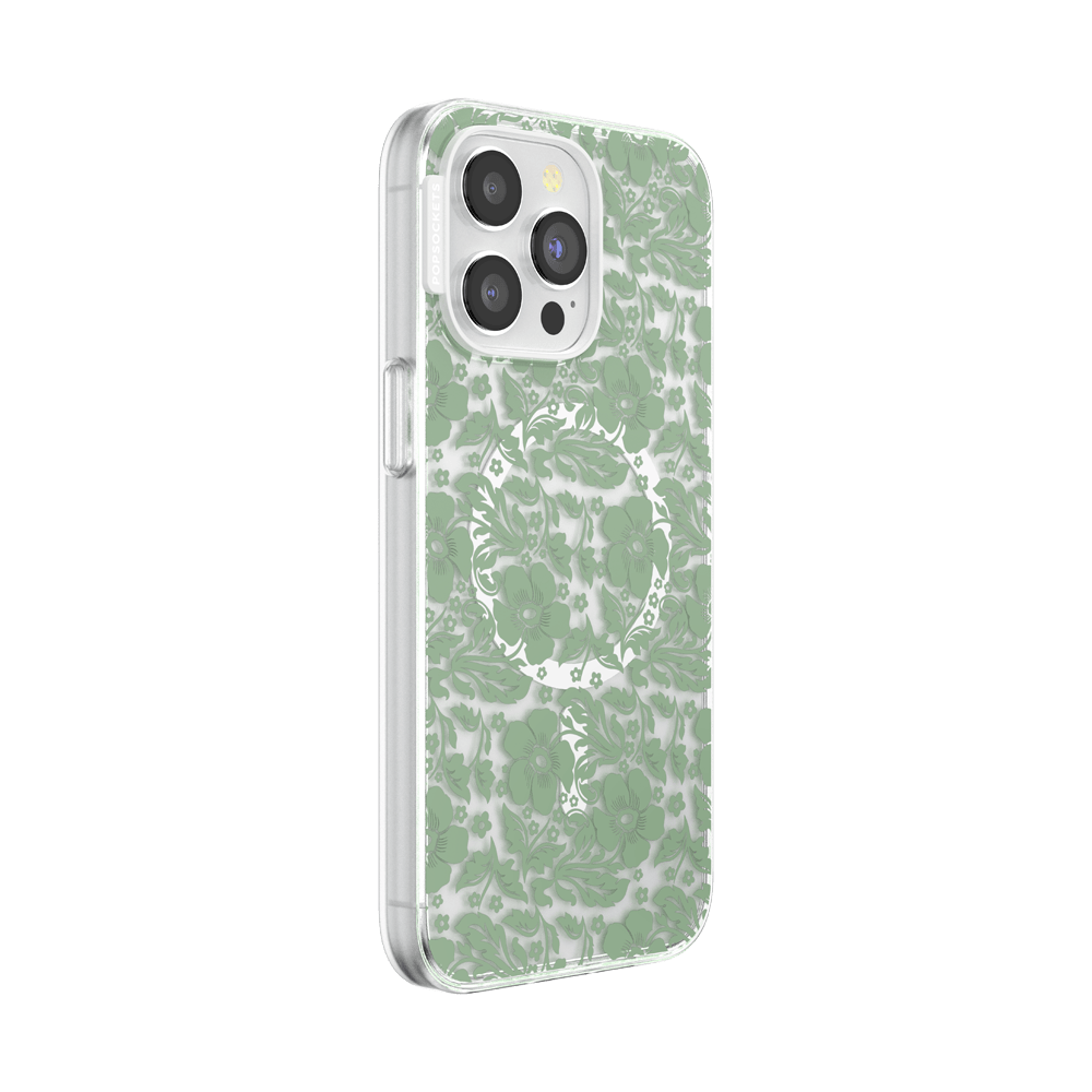 Lace Eucalyptus — iPhone 15 Pro Max MagSafe Case - US 63936