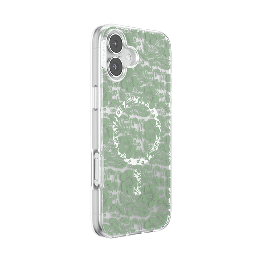 Lace Eucalyptus — iPhone 16 Plus MagSafe Case - US 76192