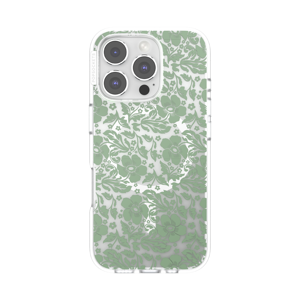 Lace Eucalyptus — iPhone 16 Pro MagSafe Case - US 22199
