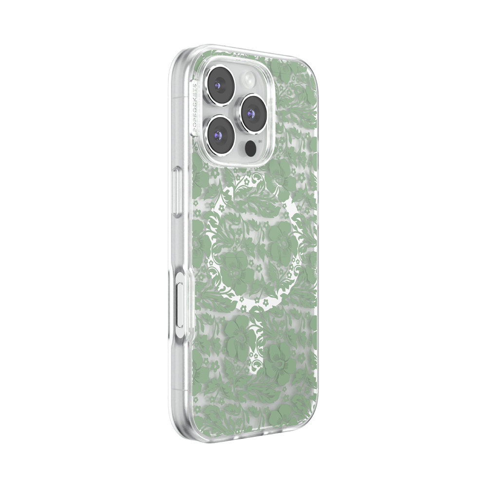 Lace Eucalyptus — iPhone 16 Pro MagSafe Case - US 22199