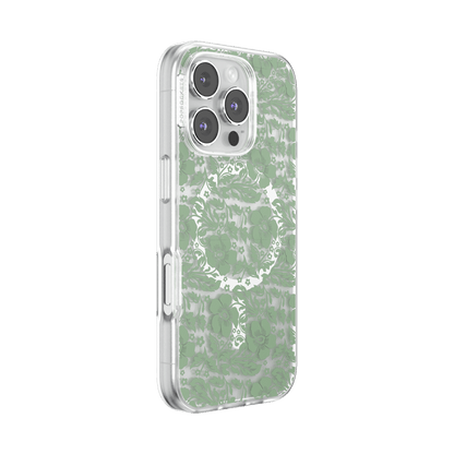Lace Eucalyptus — iPhone 16 Pro MagSafe Case - US 22199