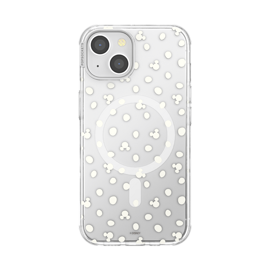 Clear Mickey Polka Dot  — iPhone 14 MagSafe Case - US 16927