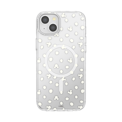 Clear Mickey Polka Dot  — iPhone 15 Plus MagSafe Case - US 97849