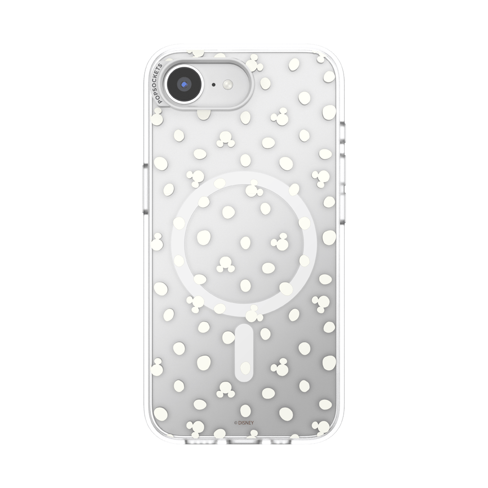 Clear Mickey Polka Dot  — iPhone 17e/16e MagSafe Case - US 88584