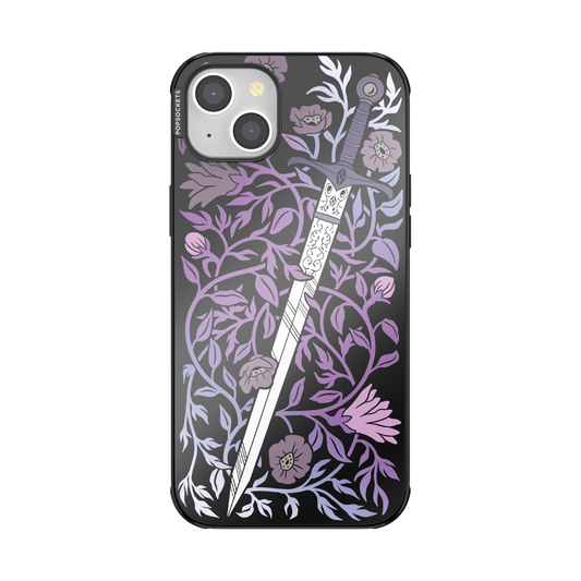 Mirror Thorny Blade Lavender  — iPhone 14 Plus MagSafe Case - US 15470