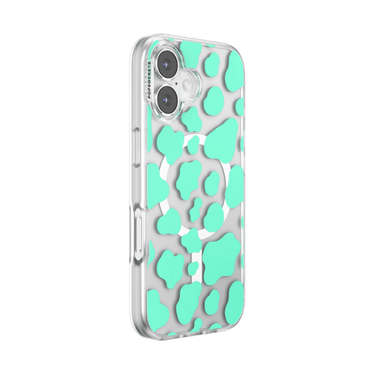 Turquoise Cow Cow — iPhone 17 MagSafe Case - US 34566