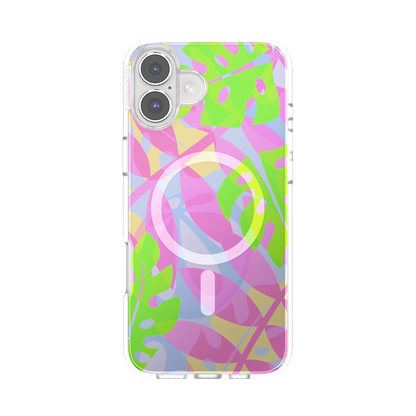 Boca Palms Pink — iPhone 16 Plus MagSafe Case - US 83875