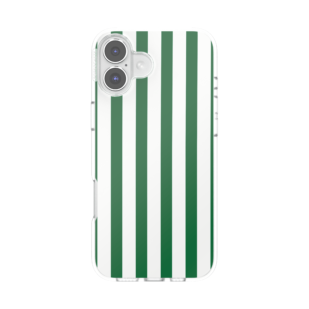 Club Stripe Green — iPhone 16 Plus MagSafe Case - US 58595