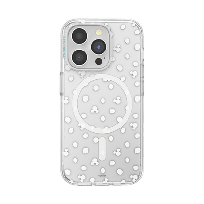 Clear Mickey Polka Dot — iPhone 15 Pro MagSafe Case - US 87027