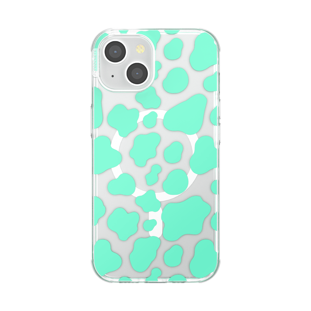 Turquoise Cow Cow  — iPhone 13 MagSafe Case - US 77527