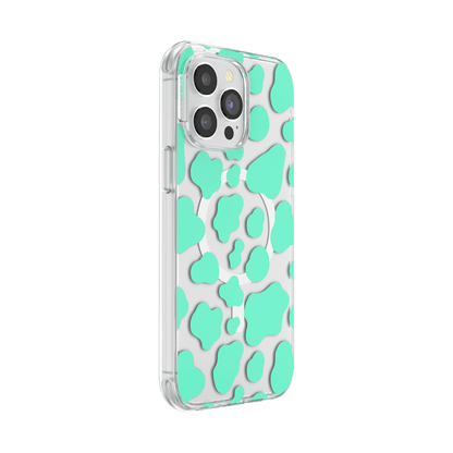 Turquoise Cow Cow — iPhone 14 Pro Max MagSafe Case - US 15131