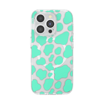 Turquoise Cow Cow — iPhone 15 Pro MagSafe Case - US 70101