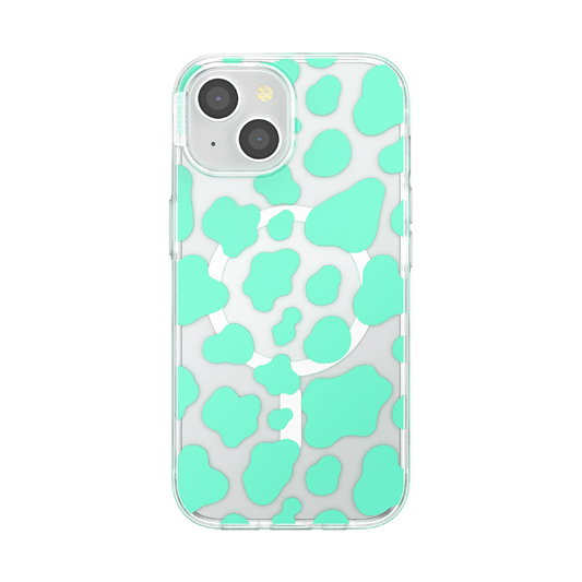 Turquoise Cow Cow  — iPhone 15 MagSafe Case - US 81873