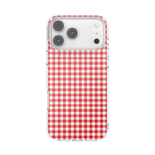 Red Gingham — iPhone 17 Pro Max MagSafe Case - US 86606