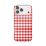 Red Gingham — iPhone 17 Pro Max MagSafe Case - US 21933