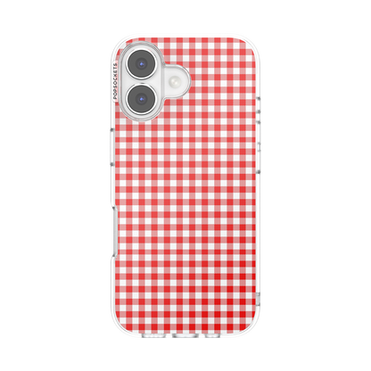 Red Gingham — iPhone 17 MagSafe Case - US 84874