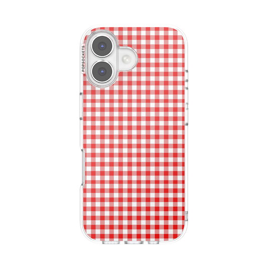 Red Gingham — iPhone 17 MagSafe Case - US 84874