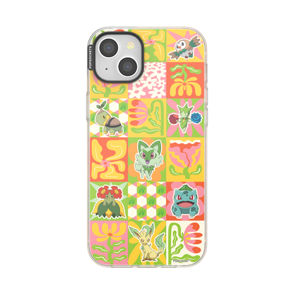 Grass Type Mod Quilt — iPhone 15 Plus MagSafe Case - US 40482