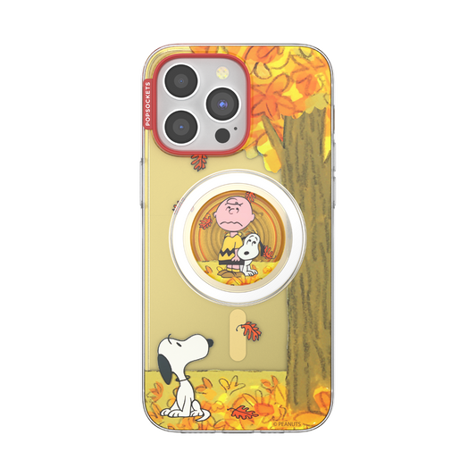 Snoopy in Fall — iPhone 15 Pro Max MagSafe Case - US 11259
