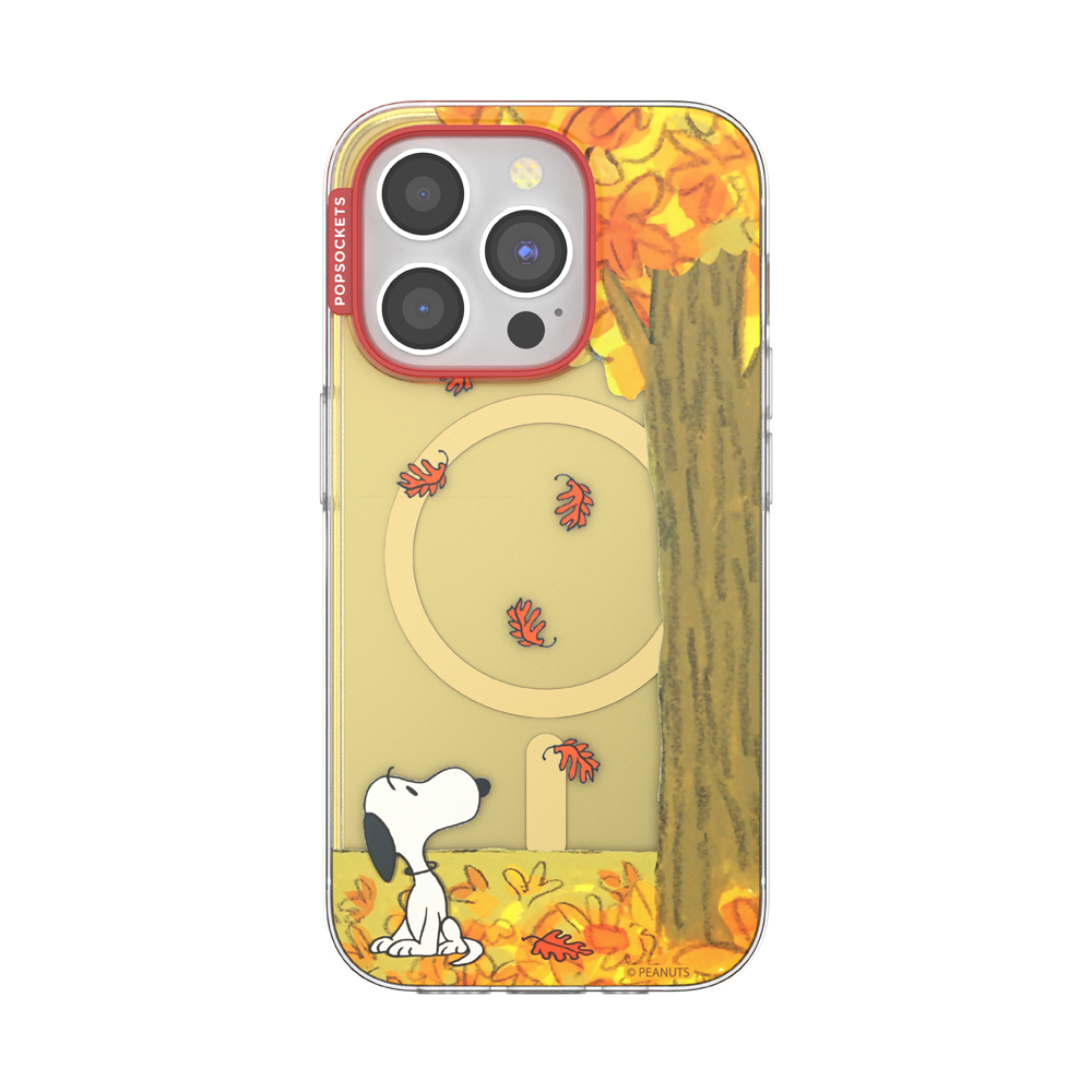 Snoopy in Fall — iPhone 15 Pro MagSafe Case - US 91834