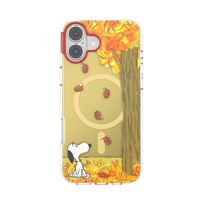 Snoopy in Fall — iPhone 16 Plus MagSafe Case - US 84569