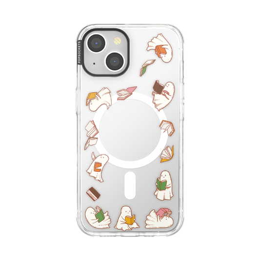 Spooky Book Club Clear  — iPhone 13 MagSafe Case - US 43683