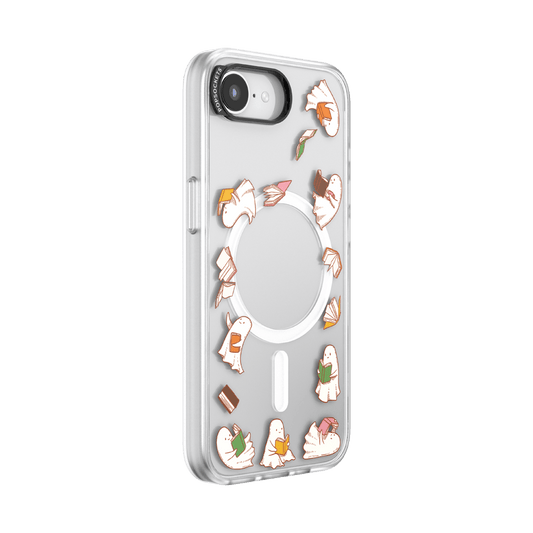 Spooky Book Club Clear  — iPhone 17e/16e MagSafe Case - US 58043