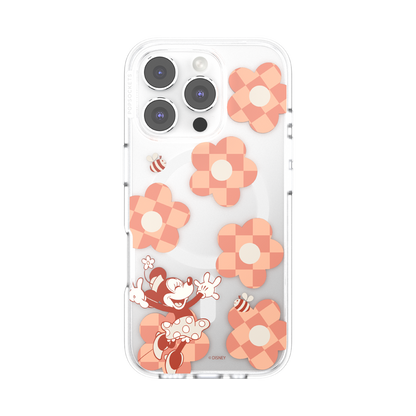 Minnie Checkered Flower  — iPhone 16 Pro MagSafe Case - US 25098