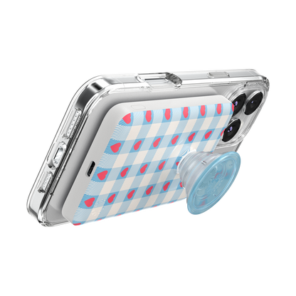 Berry Sweet Gingham — MagSafe PowerPack - US 53487