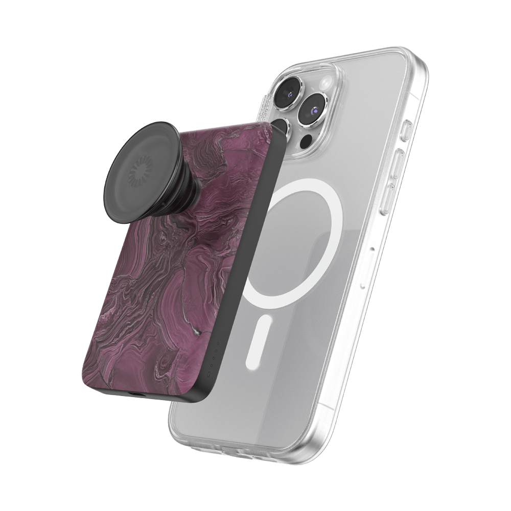 Burgundy Vein — MagSafe PowerPack - US 74876
