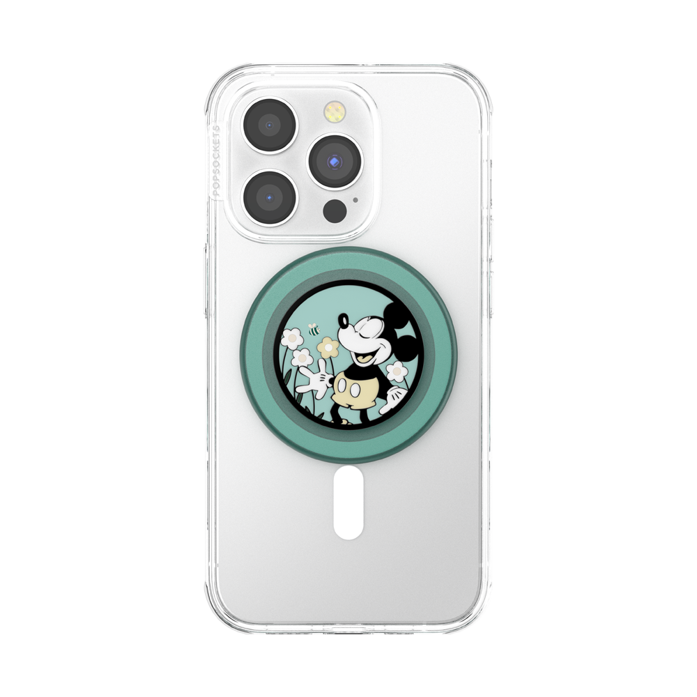 Tonal Flower Mickey — MagSafe PopGrip - US 64724