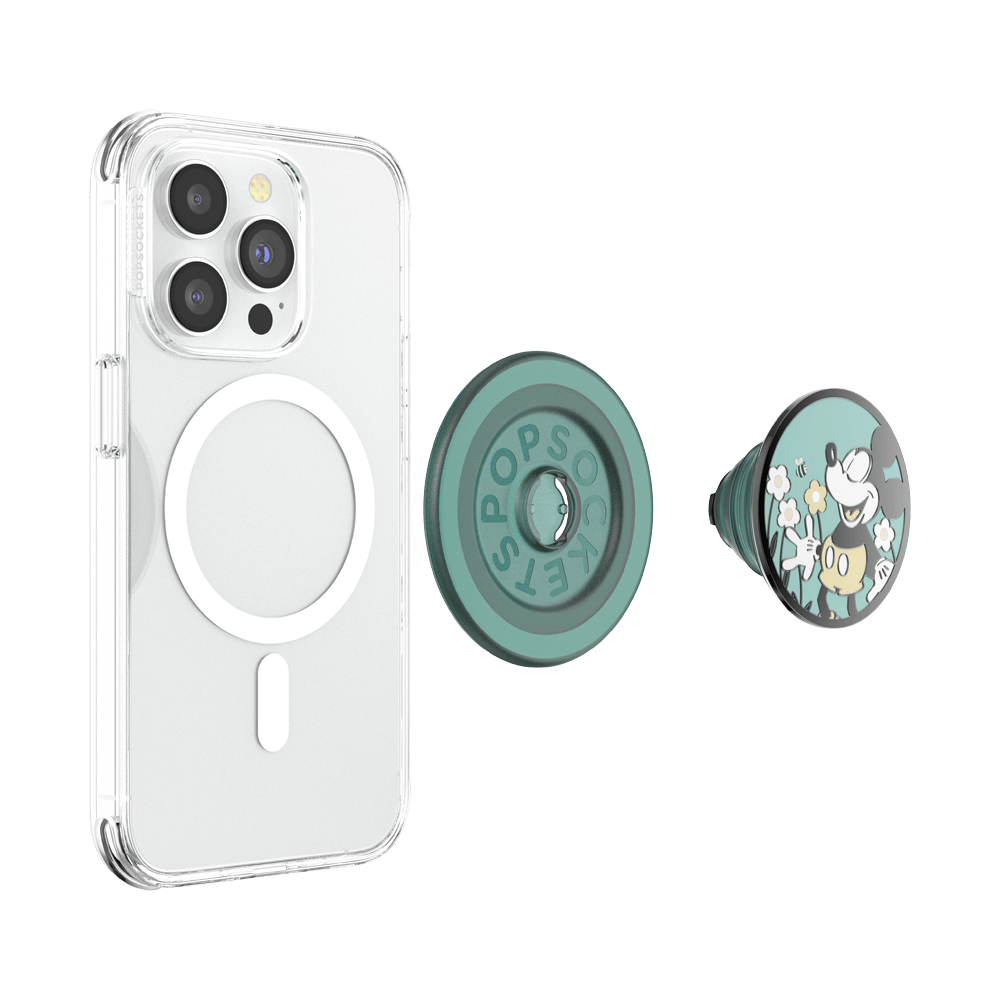 Tonal Flower Mickey — MagSafe PopGrip - US 42553
