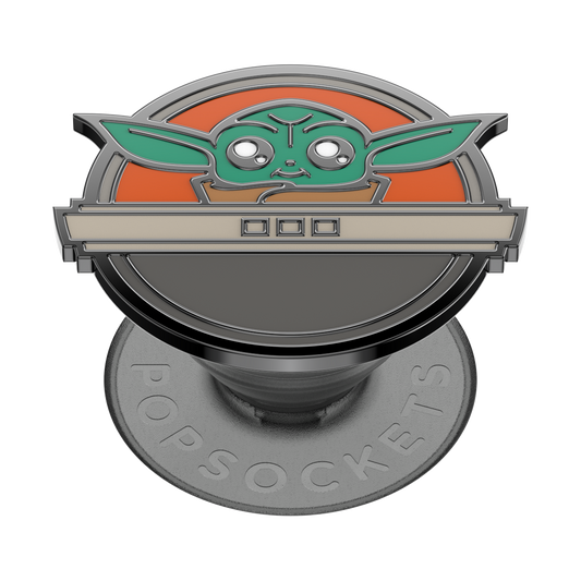 Enamel Grogu Pod — Adhesive PopGrip - US 93560