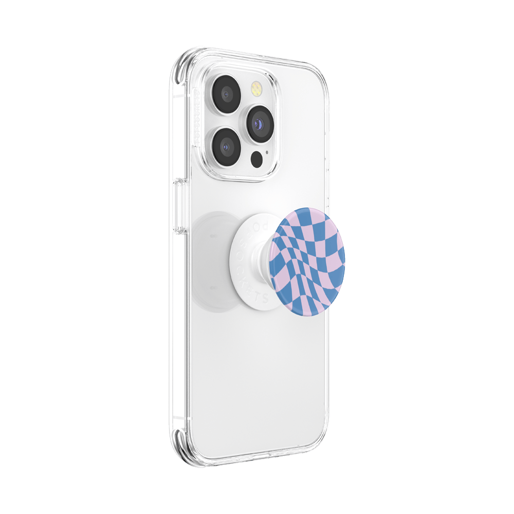 Blueberry Checker — Adhesive PopGrip - US 24354