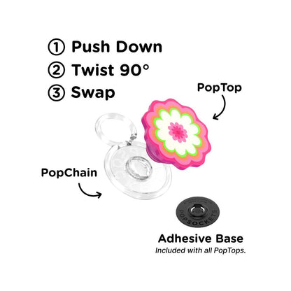 Molded Flower Kaleidoscope Pink — PopTop - US 95245