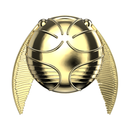 Puffy Enamel Golden Snitch — Adhesive PopGrip - US 91180