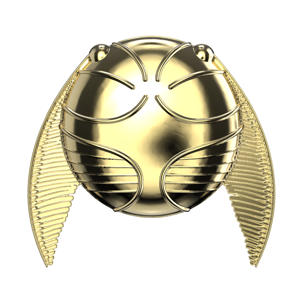 Puffy Enamel Golden Snitch — Adhesive PopGrip - US 81807