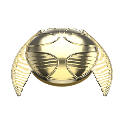 Puffy Enamel Golden Snitch — Adhesive PopGrip - US 91180