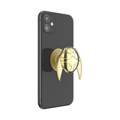 Puffy Enamel Golden Snitch — Adhesive PopGrip - US 91180