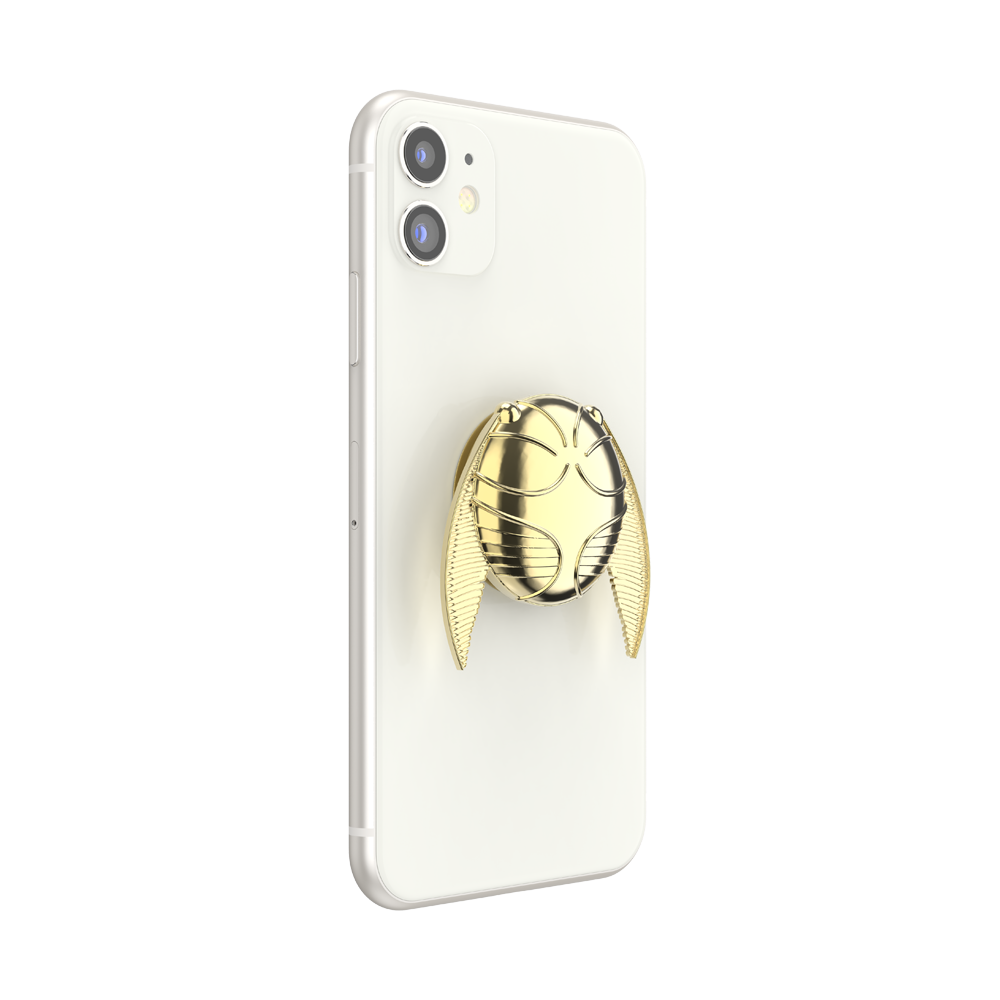 Puffy Enamel Golden Snitch — Adhesive PopGrip - US 97354